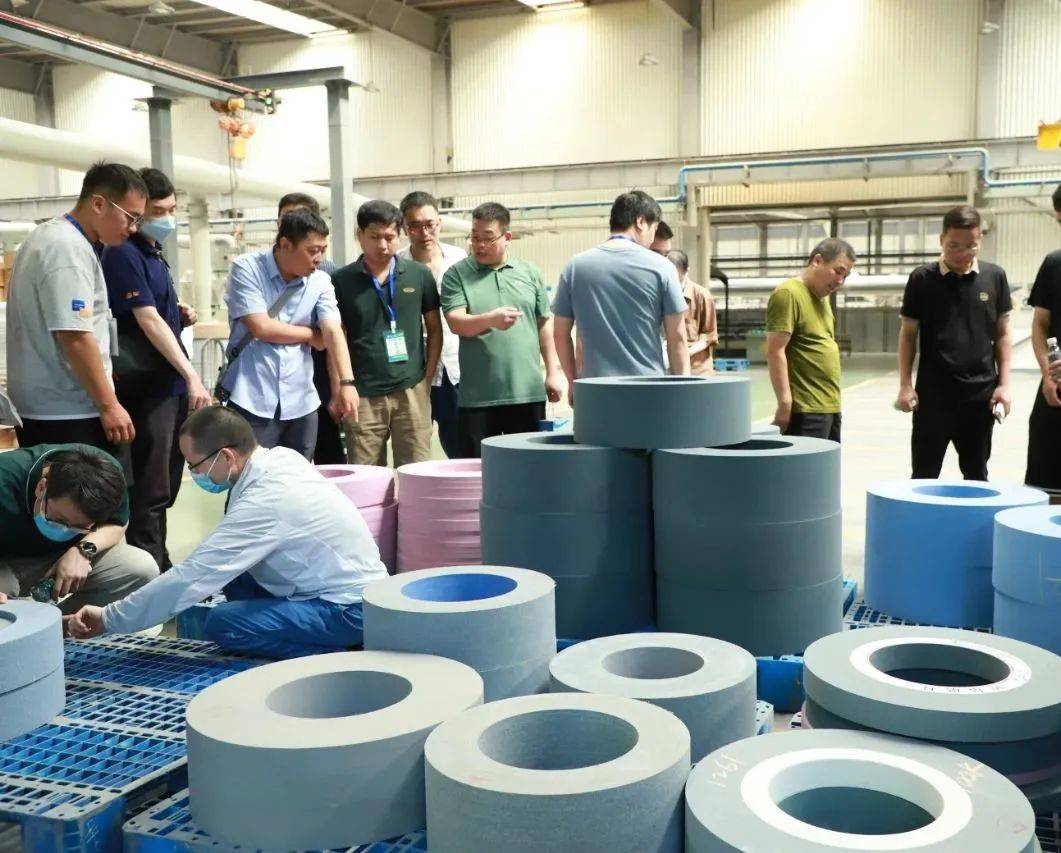 磨料磨具研修班:实践课程参观白鸽与超硬知识、现状及发展趋势学习-磨具磨料磨库网